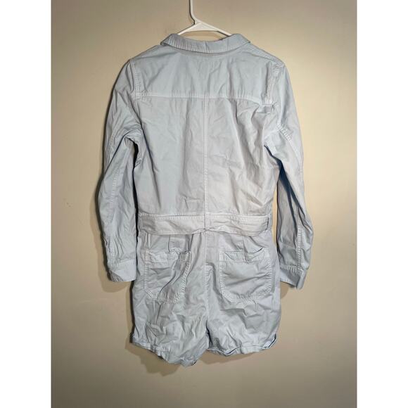 J.Crew Foundry Chino Short Coveralls in Blue Size 8 - Picture 9 of 14